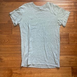 H&M Basics Oversized Gray Tee